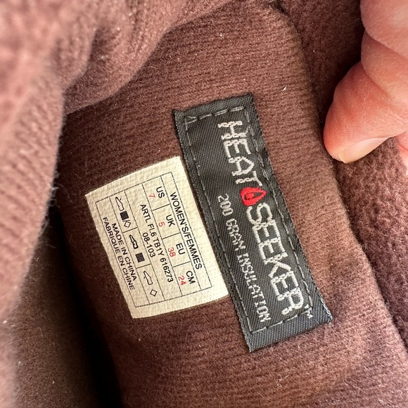 The North Face Women’s US 7 tall winter boots brown - Picture 5 of 9